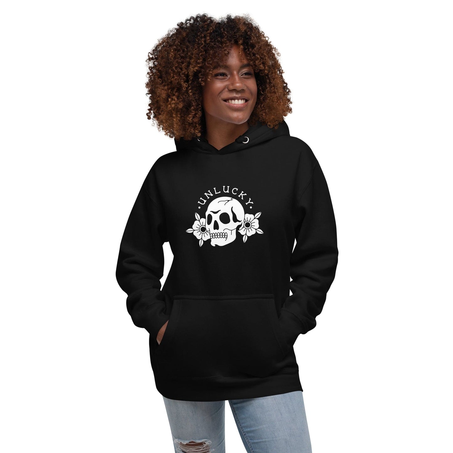 Women's Hoodie "UNLUCKY"