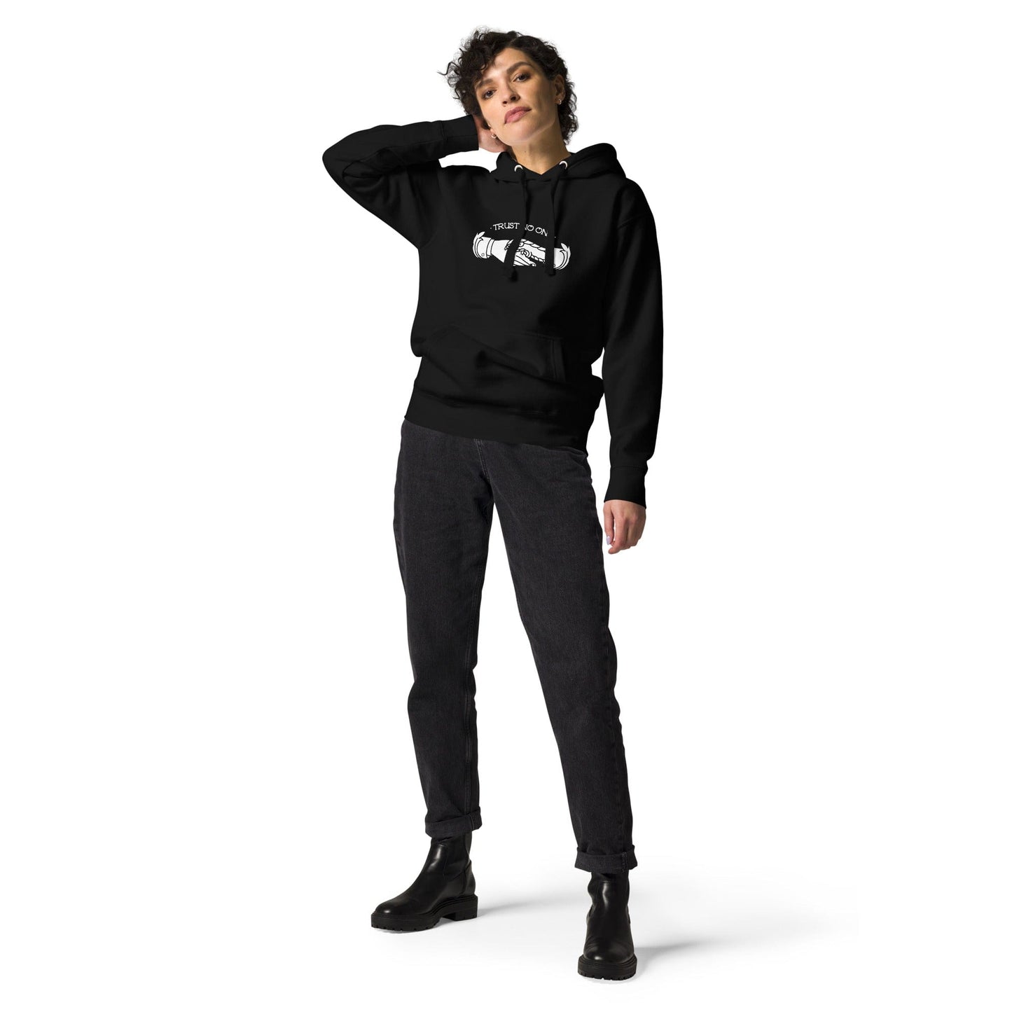 Women's Hoodie "TRUST NO ONE"