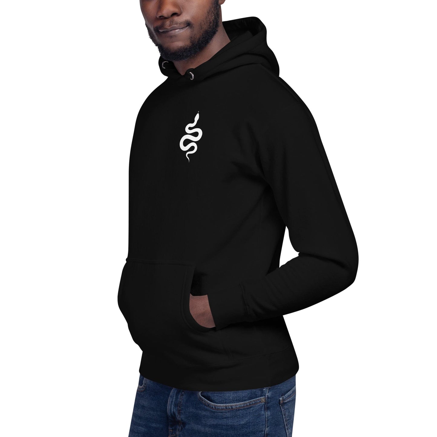 Unisex Hoodie "BLACK SNAKE"