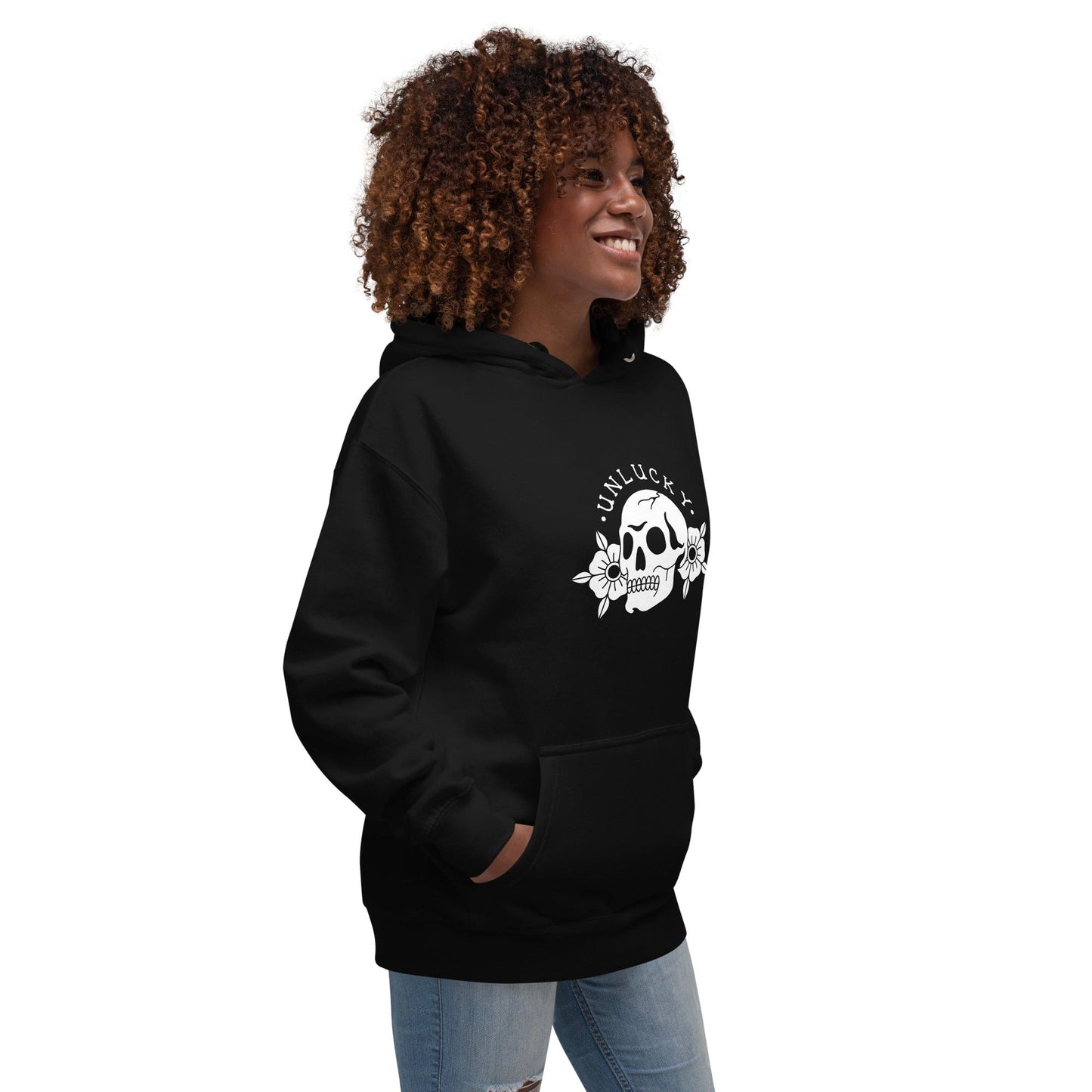 Women's Hoodie "UNLUCKY"