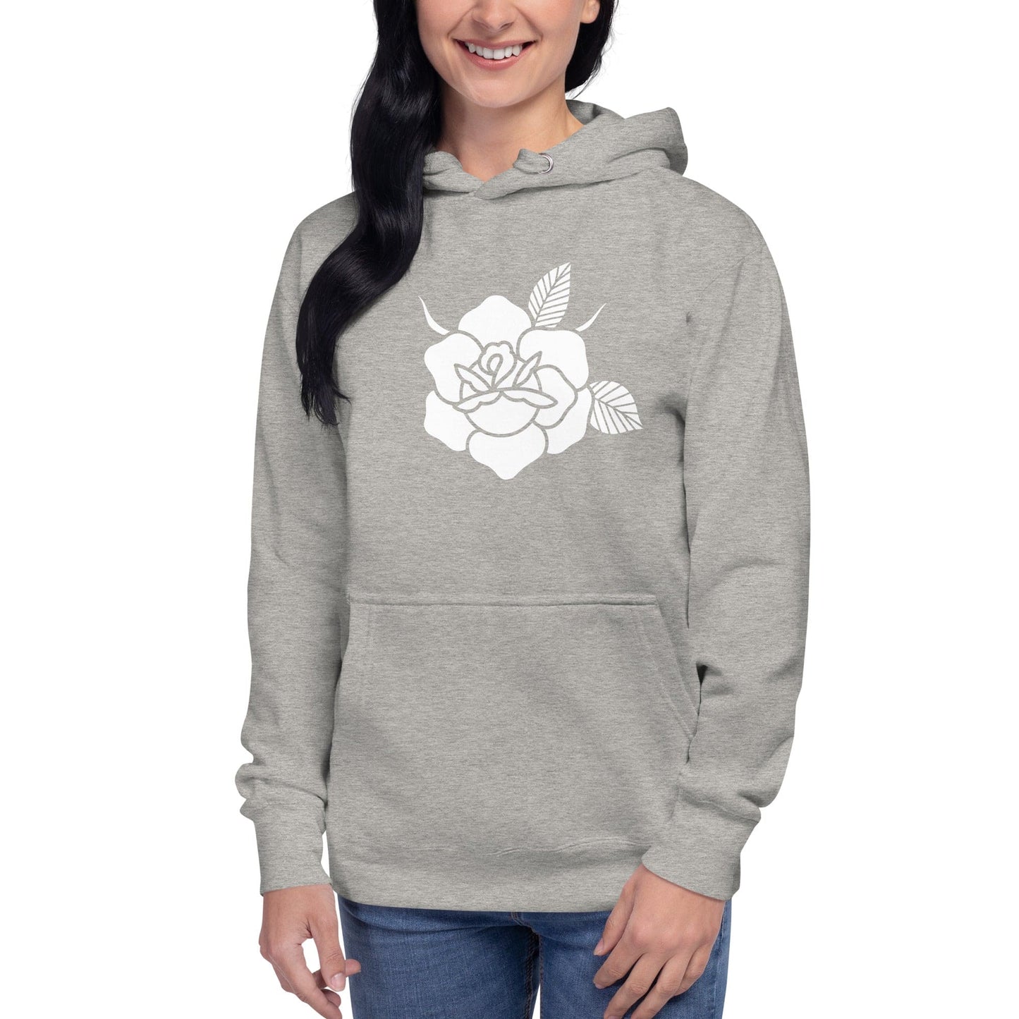 Women's Hoodie "BLACK ROSE"