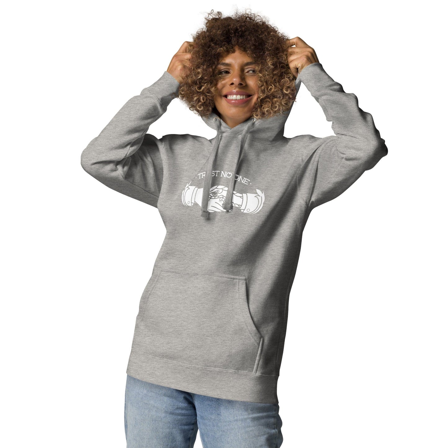 Women's Hoodie "TRUST NO ONE"
