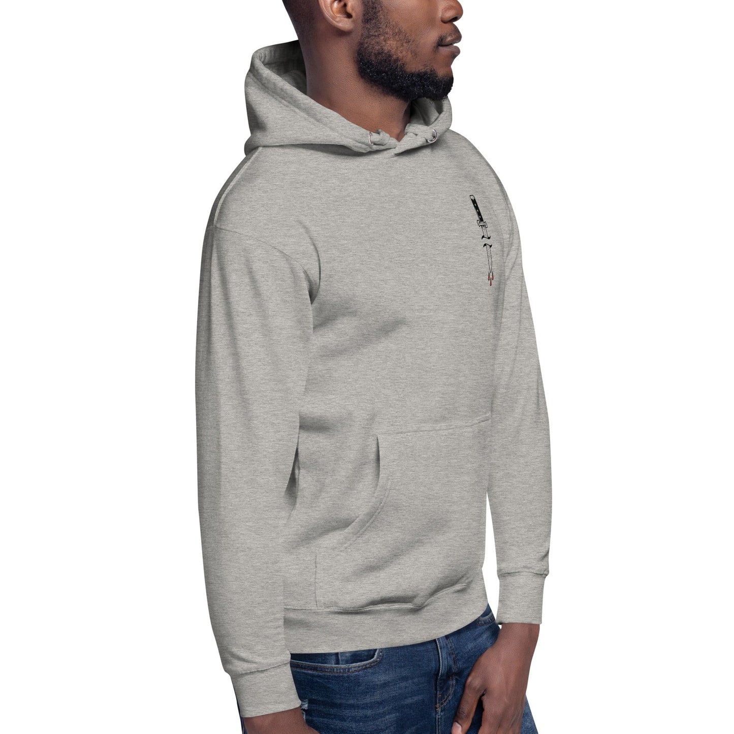 Unisex Hoodie "BLACK KNIFE"