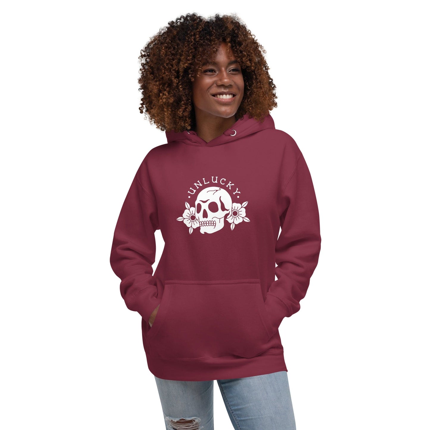 Women's Hoodie "UNLUCKY"
