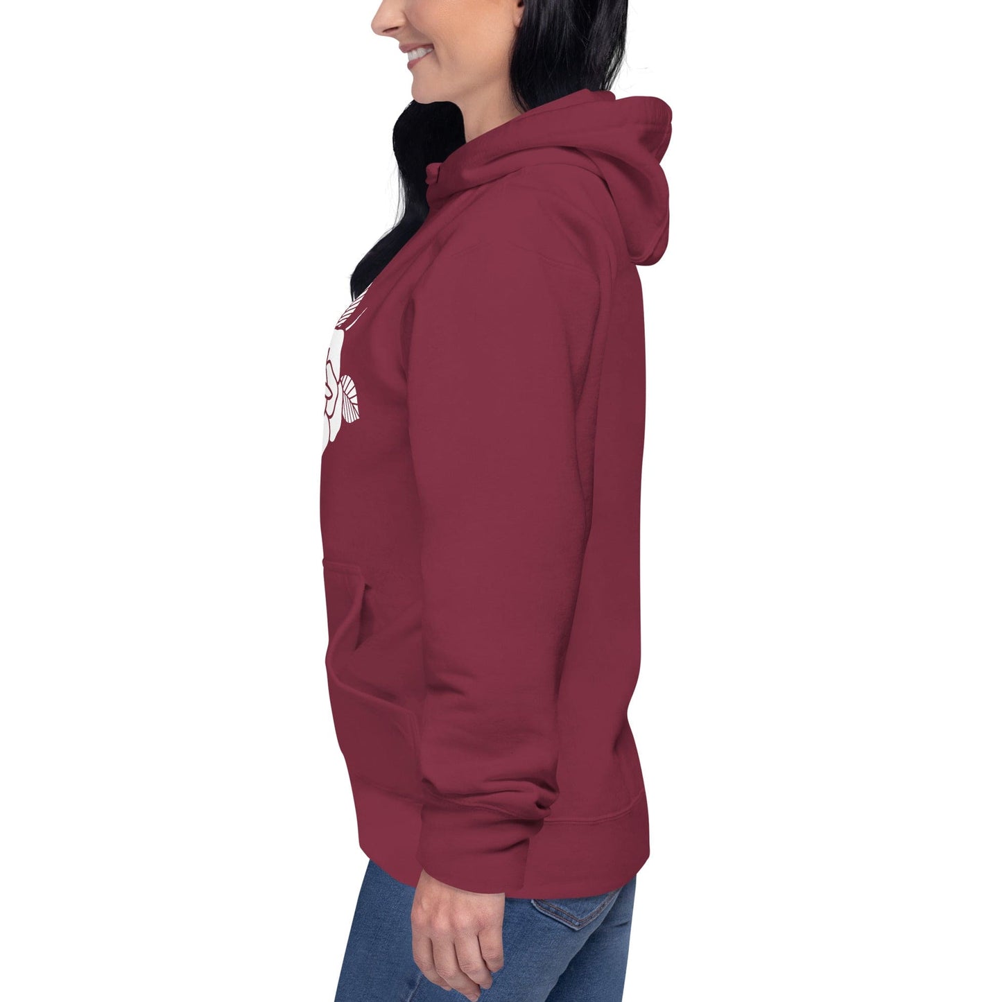 Women's Hoodie "BLACK ROSE"