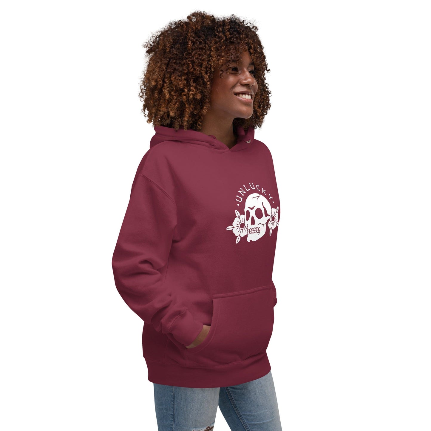 Women's Hoodie "UNLUCKY"
