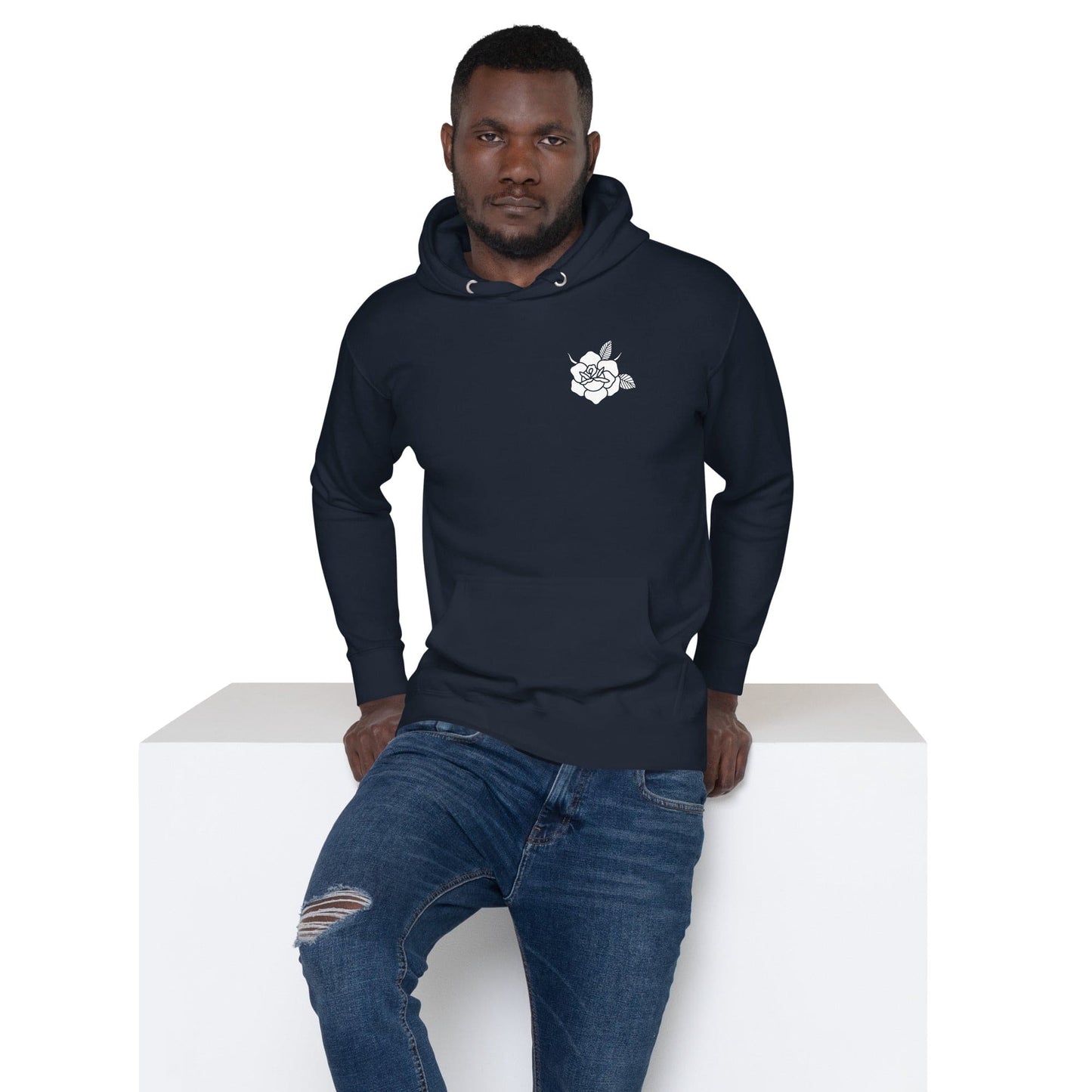 Unisex Hoodie "BLACK ROSE"