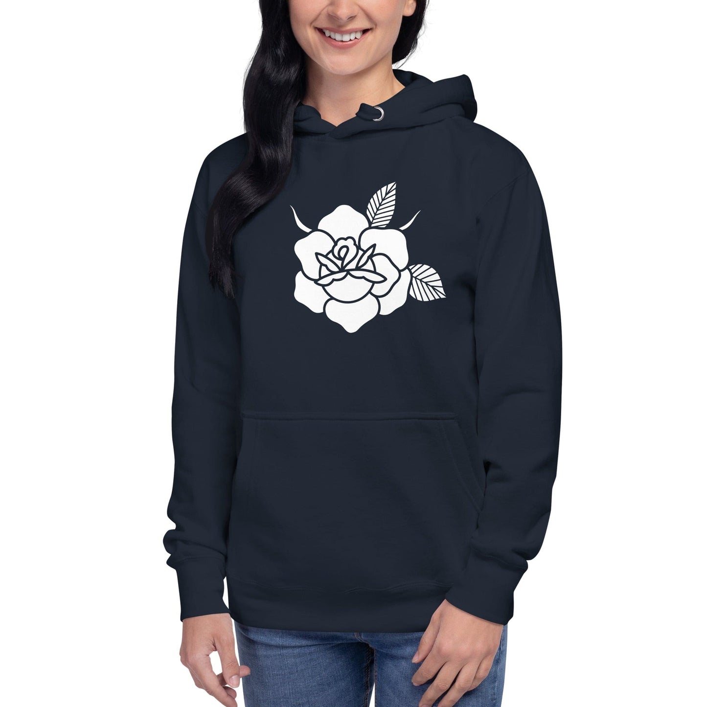 Women's Hoodie "BLACK ROSE"