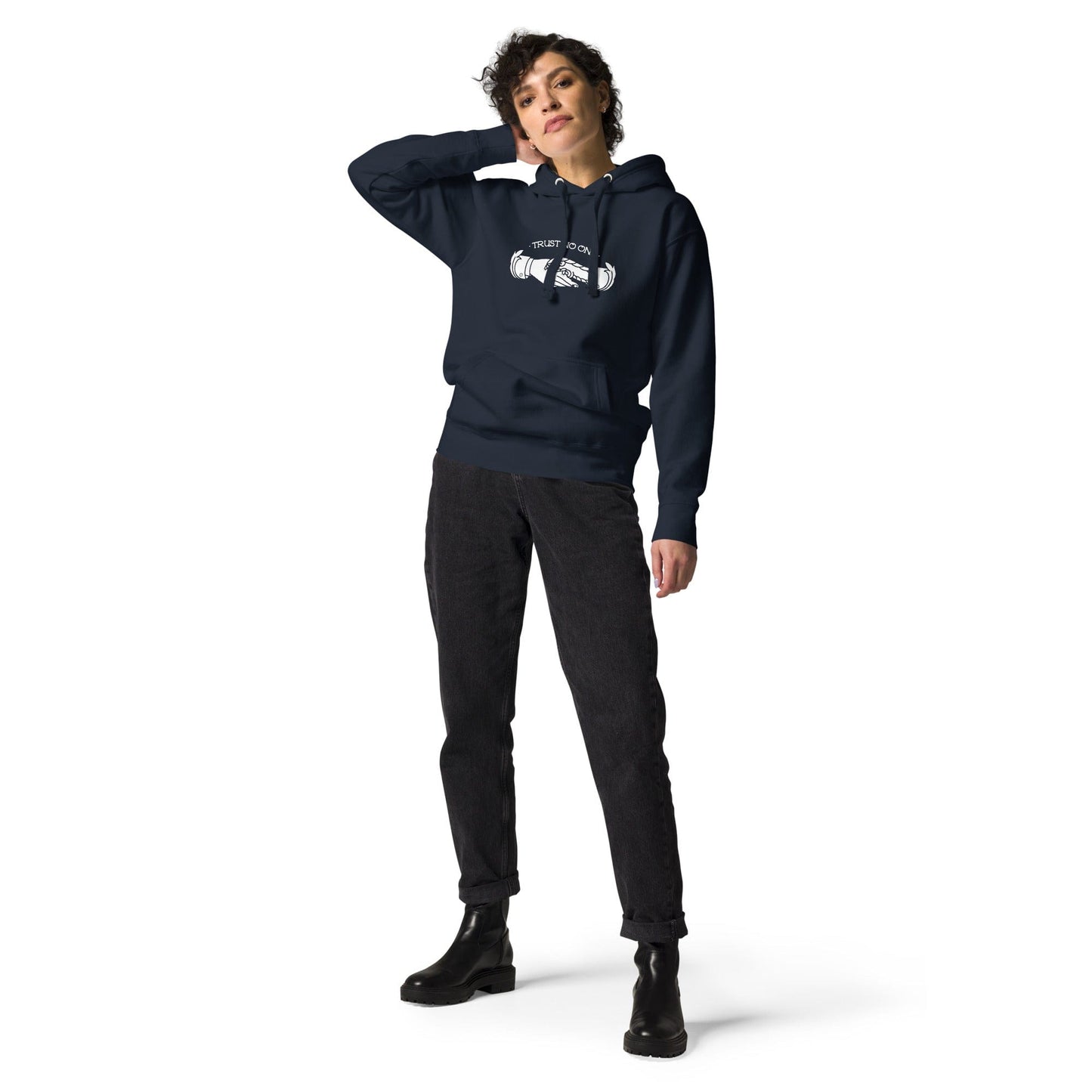 Women's Hoodie "TRUST NO ONE"