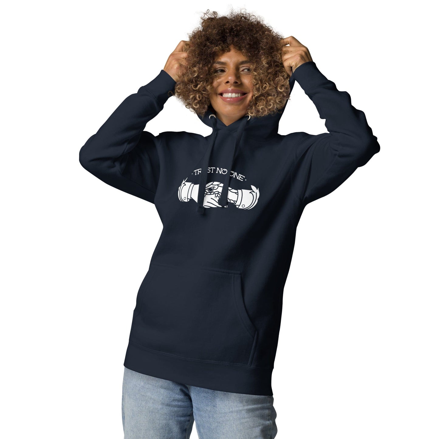 Women's Hoodie "TRUST NO ONE"