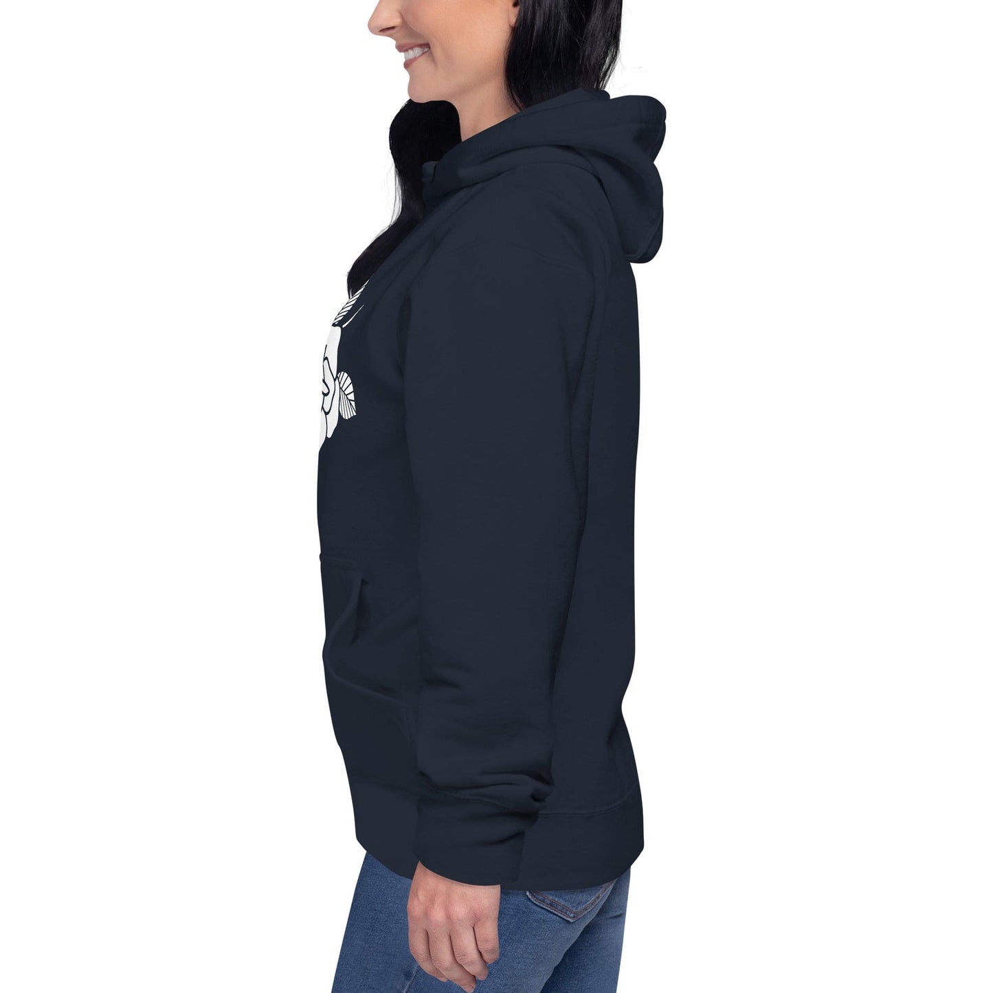 Women's Hoodie "BLACK ROSE"