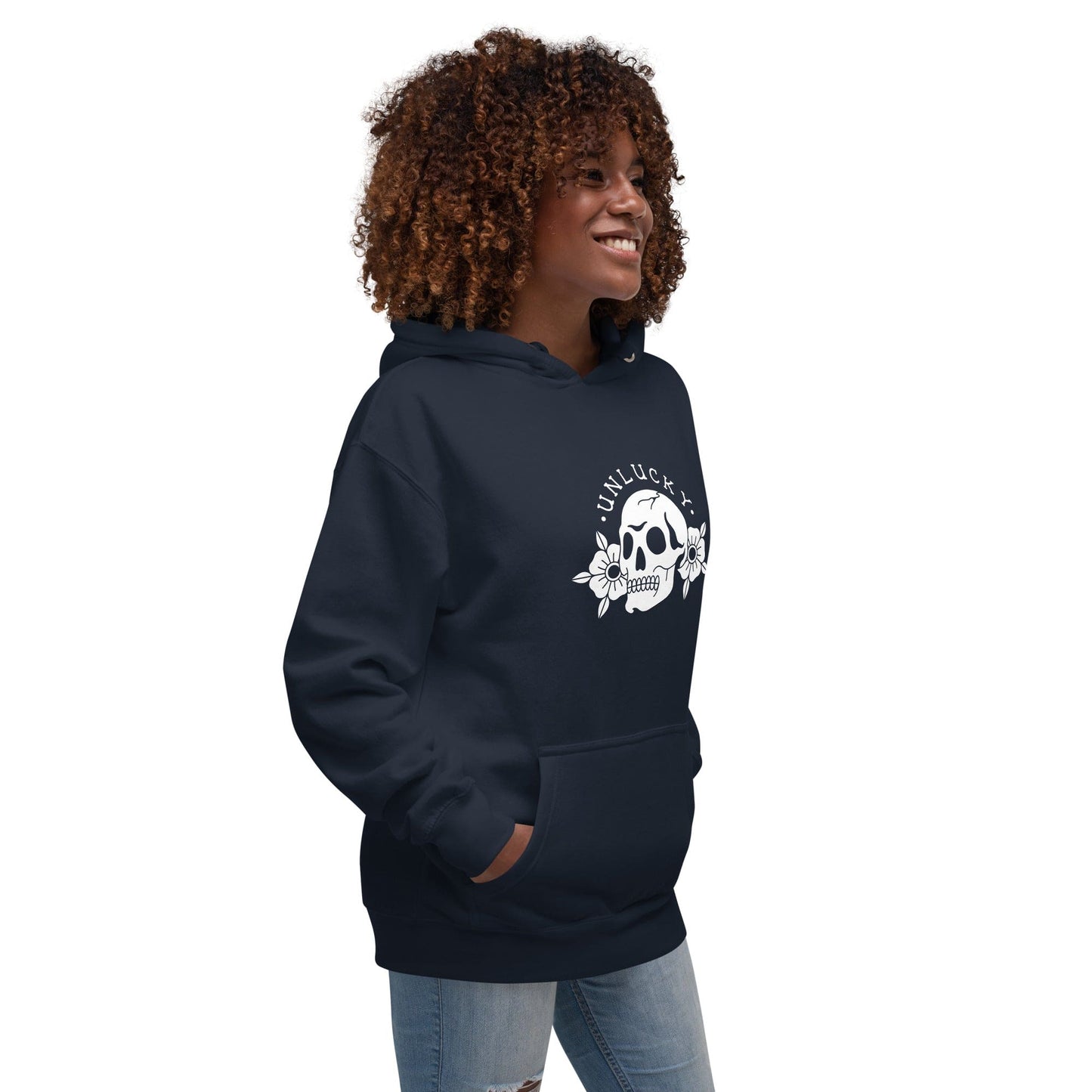 Women's Hoodie "UNLUCKY"