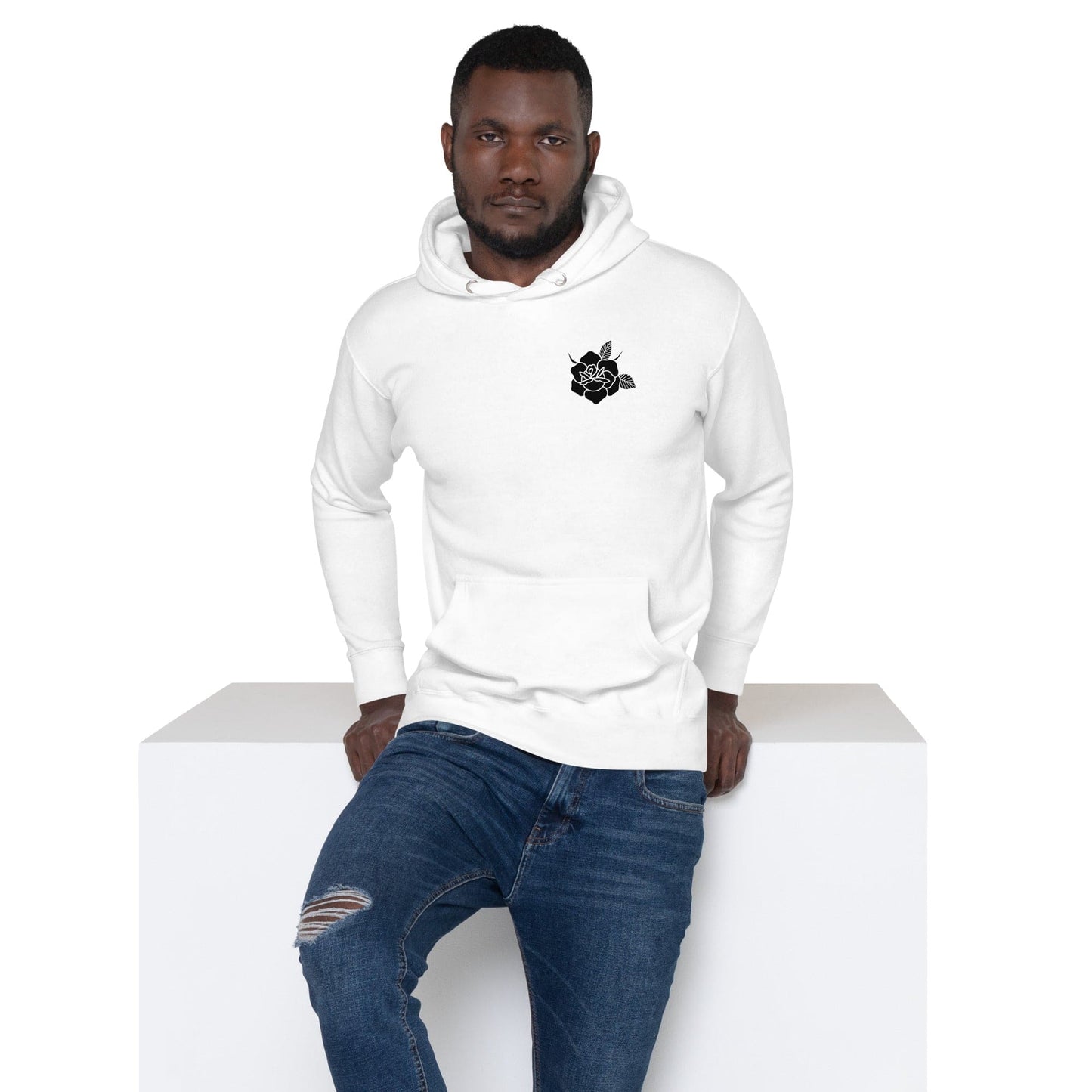 Unisex Hoodie "BLACK ROSE"