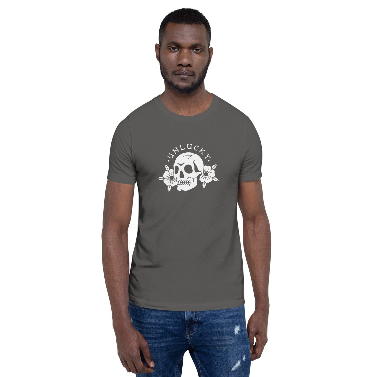 Unisex t-shirt "UNLUCKY"
