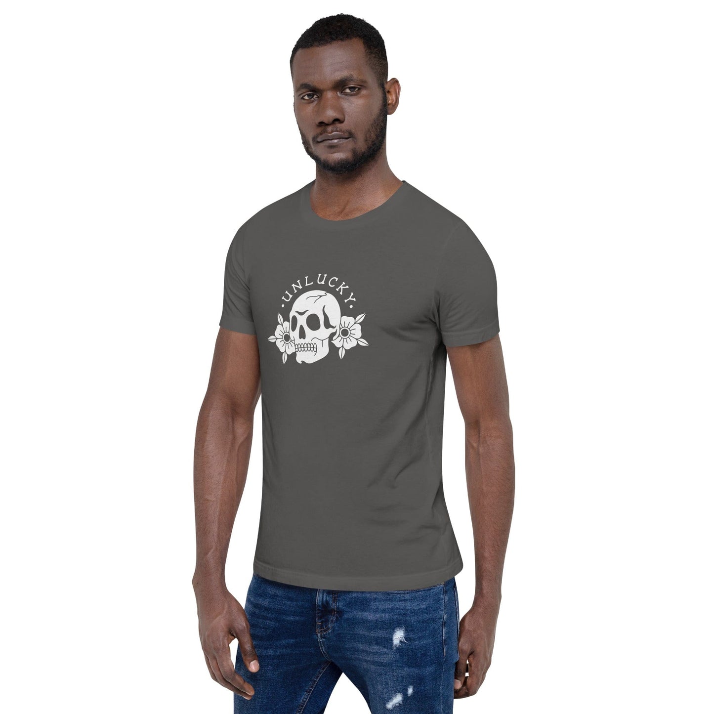 Unisex t-shirt "UNLUCKY"