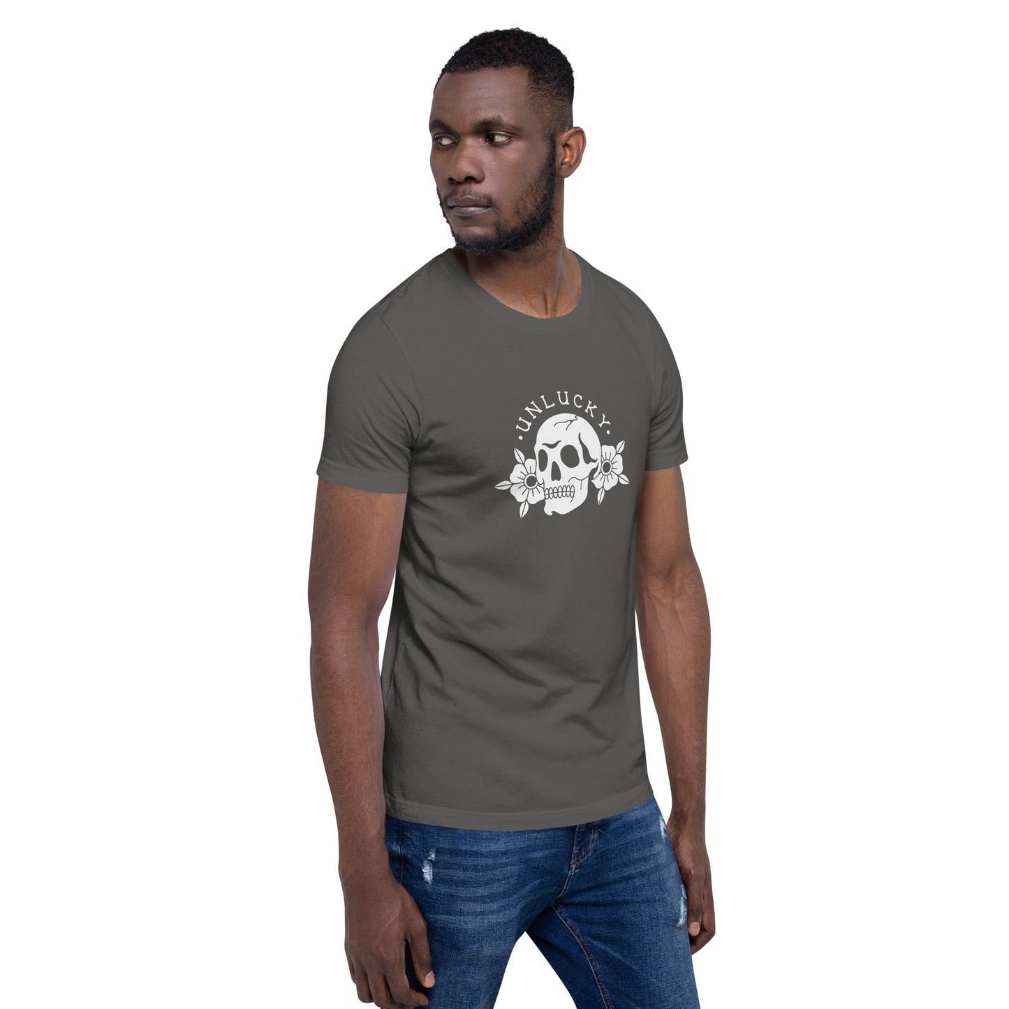 Unisex t-shirt "UNLUCKY"