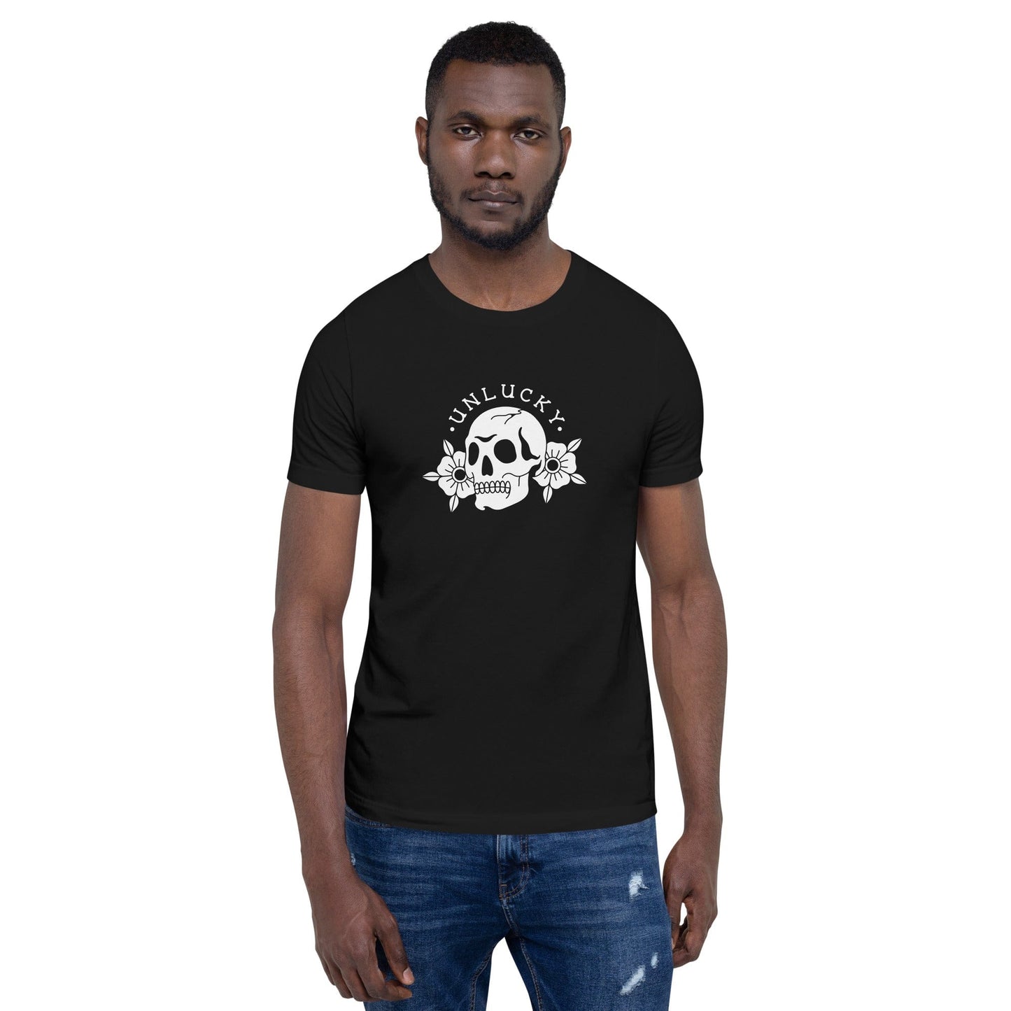 Unisex t-shirt "UNLUCKY"
