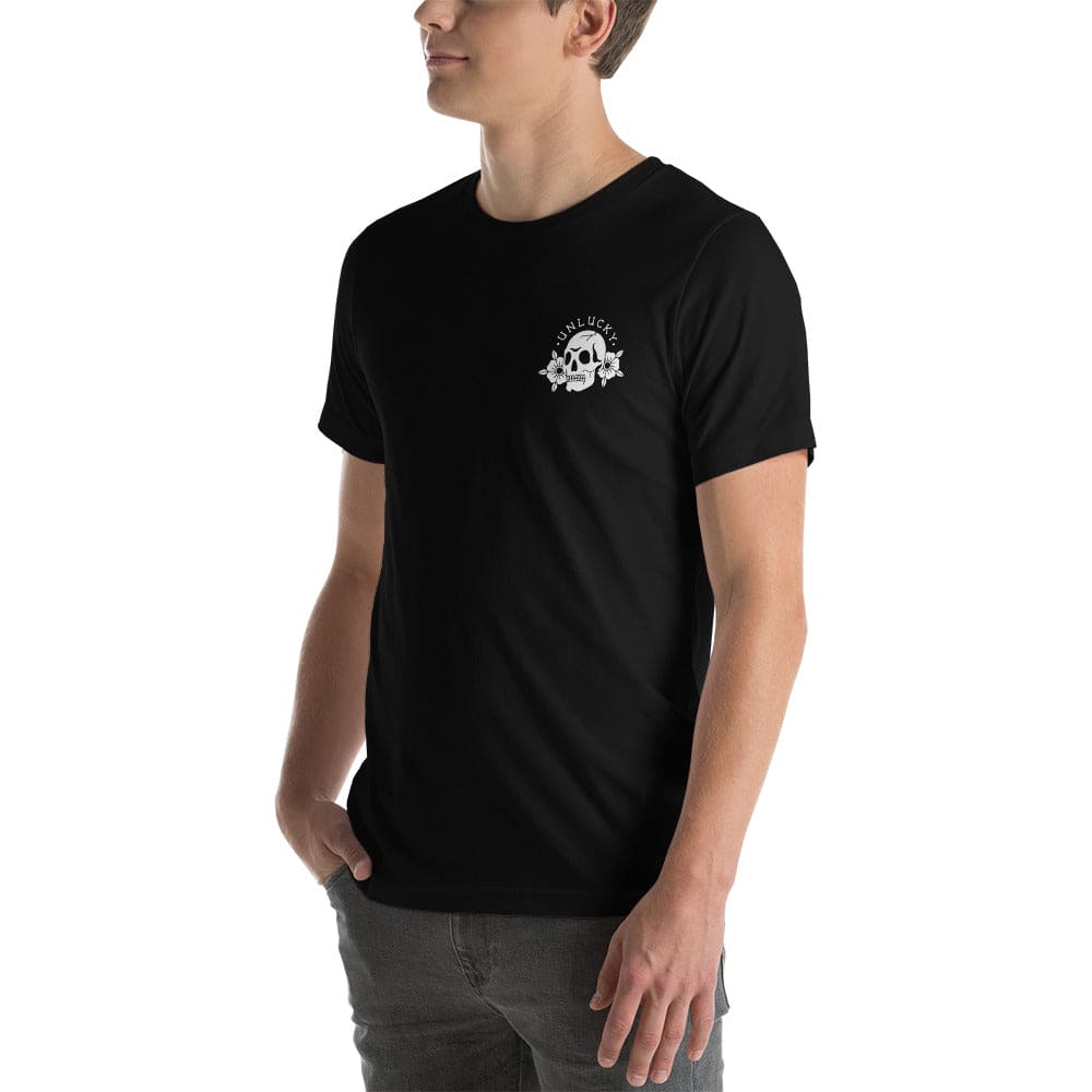 Unisex t-shirt "UNLUCKY"