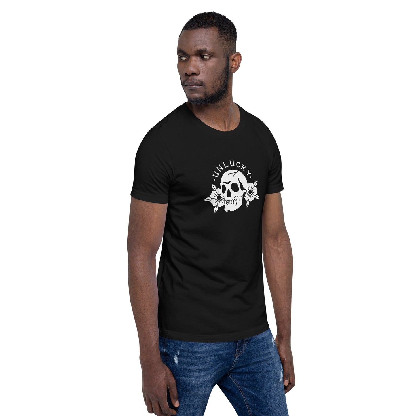 Unisex t-shirt "UNLUCKY"