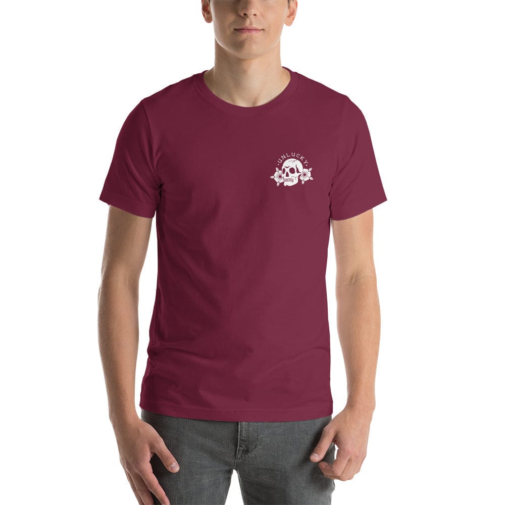 Unisex t-shirt "UNLUCKY"