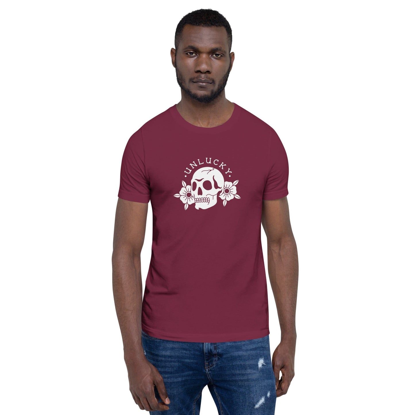 Unisex t-shirt "UNLUCKY"