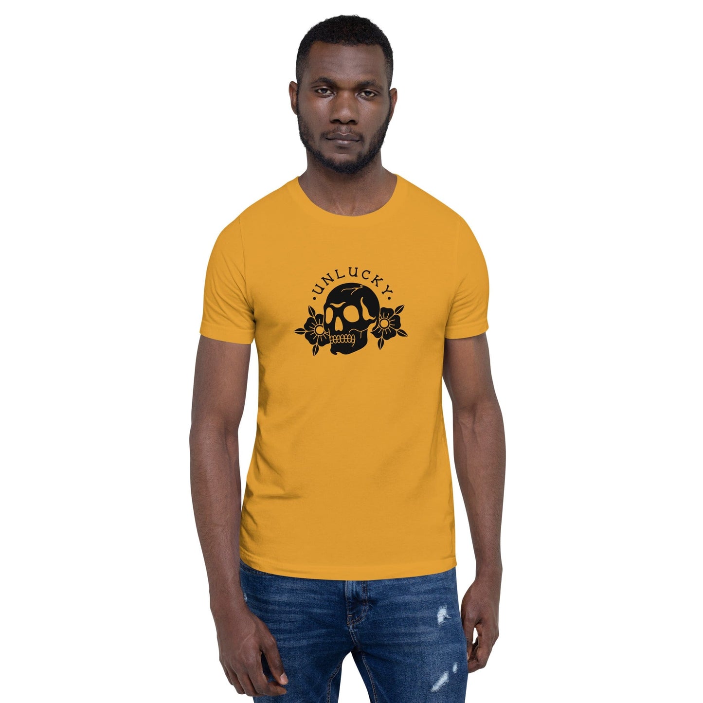 Unisex t-shirt "UNLUCKY"