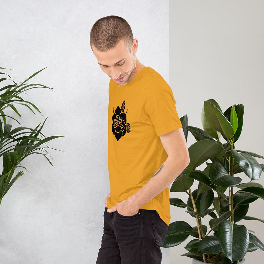 Unisex t-shirt "BLACK ROSE"