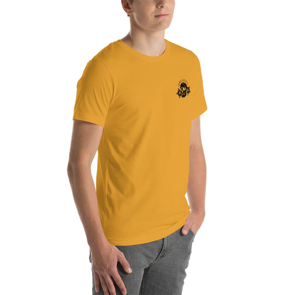 Unisex t-shirt "UNLUCKY"