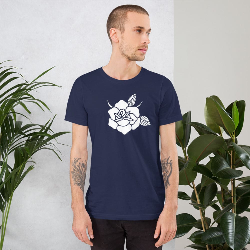 Unisex t-shirt "BLACK ROSE"