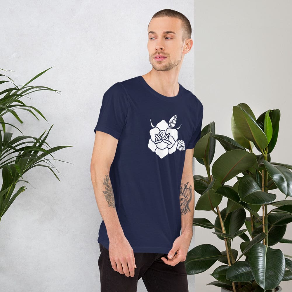Unisex t-shirt "BLACK ROSE"