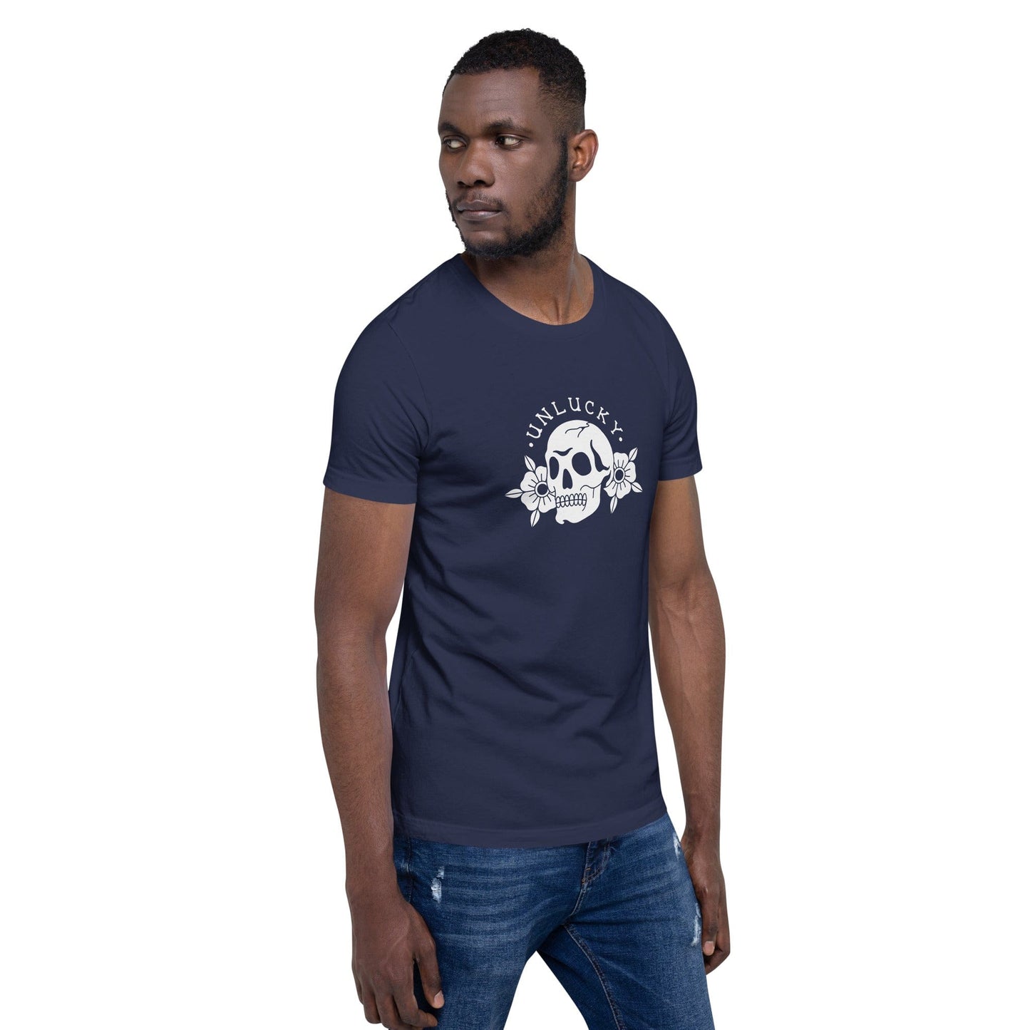 Unisex t-shirt "UNLUCKY"