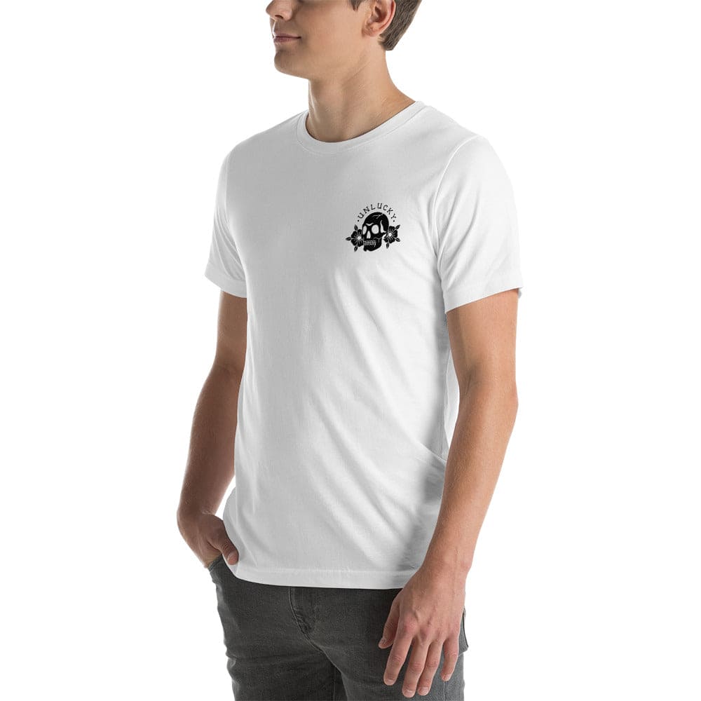 Unisex t-shirt "UNLUCKY"