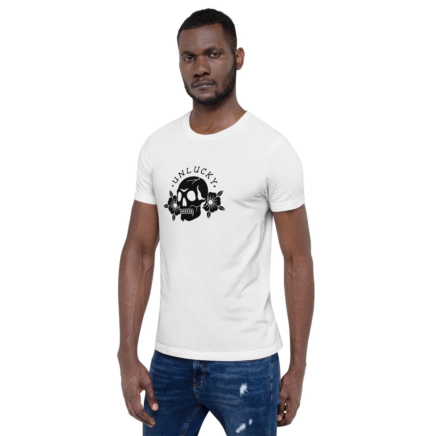 Unisex t-shirt "UNLUCKY"