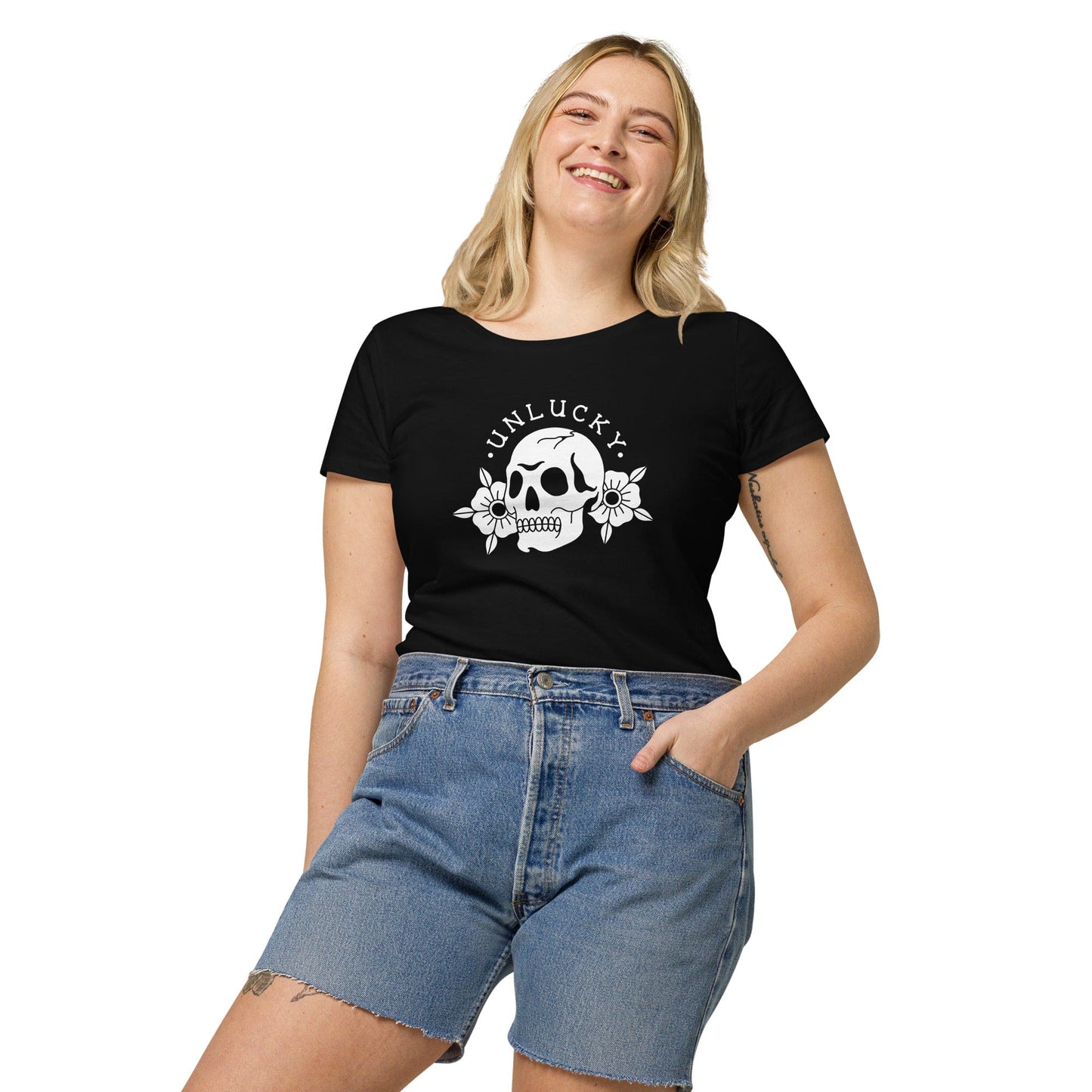 Women's t-shirt "UNLUCKY"