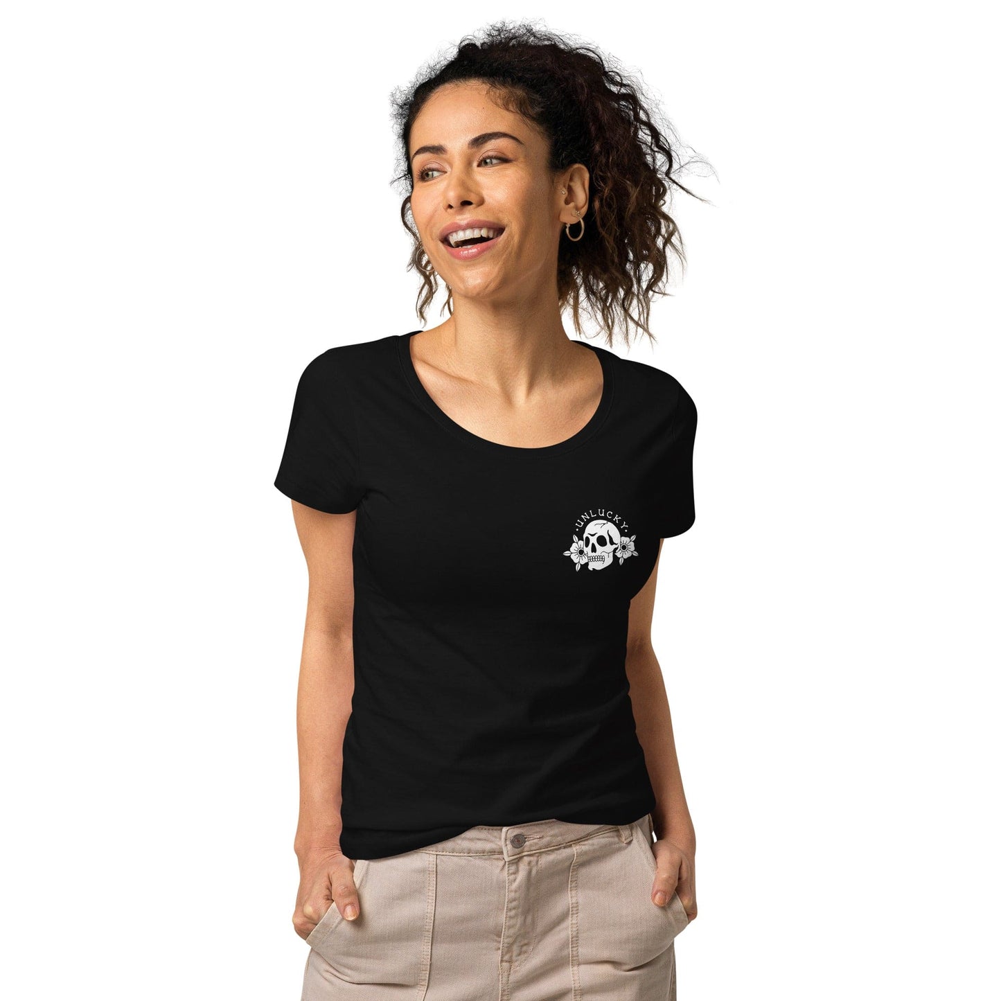 Women's t-shirt "UNLUCKY"