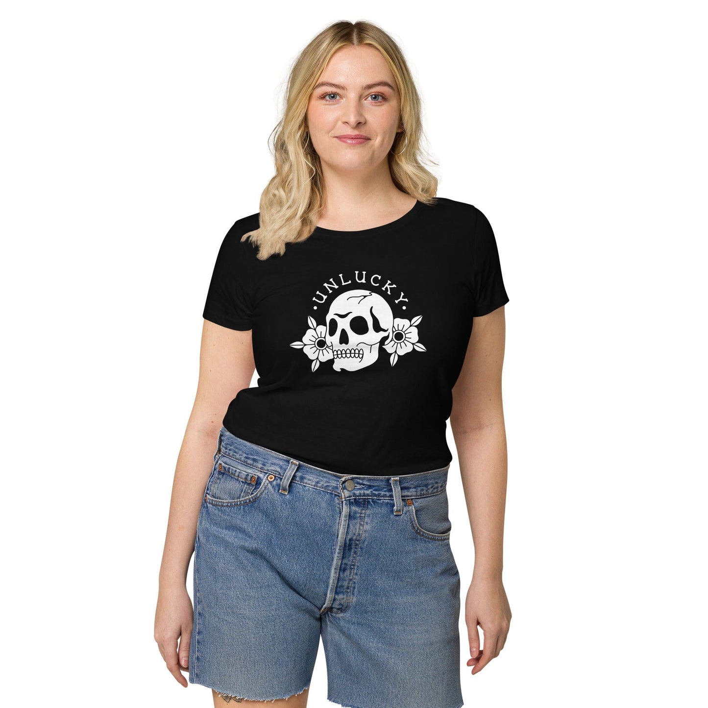 Women's t-shirt "UNLUCKY"