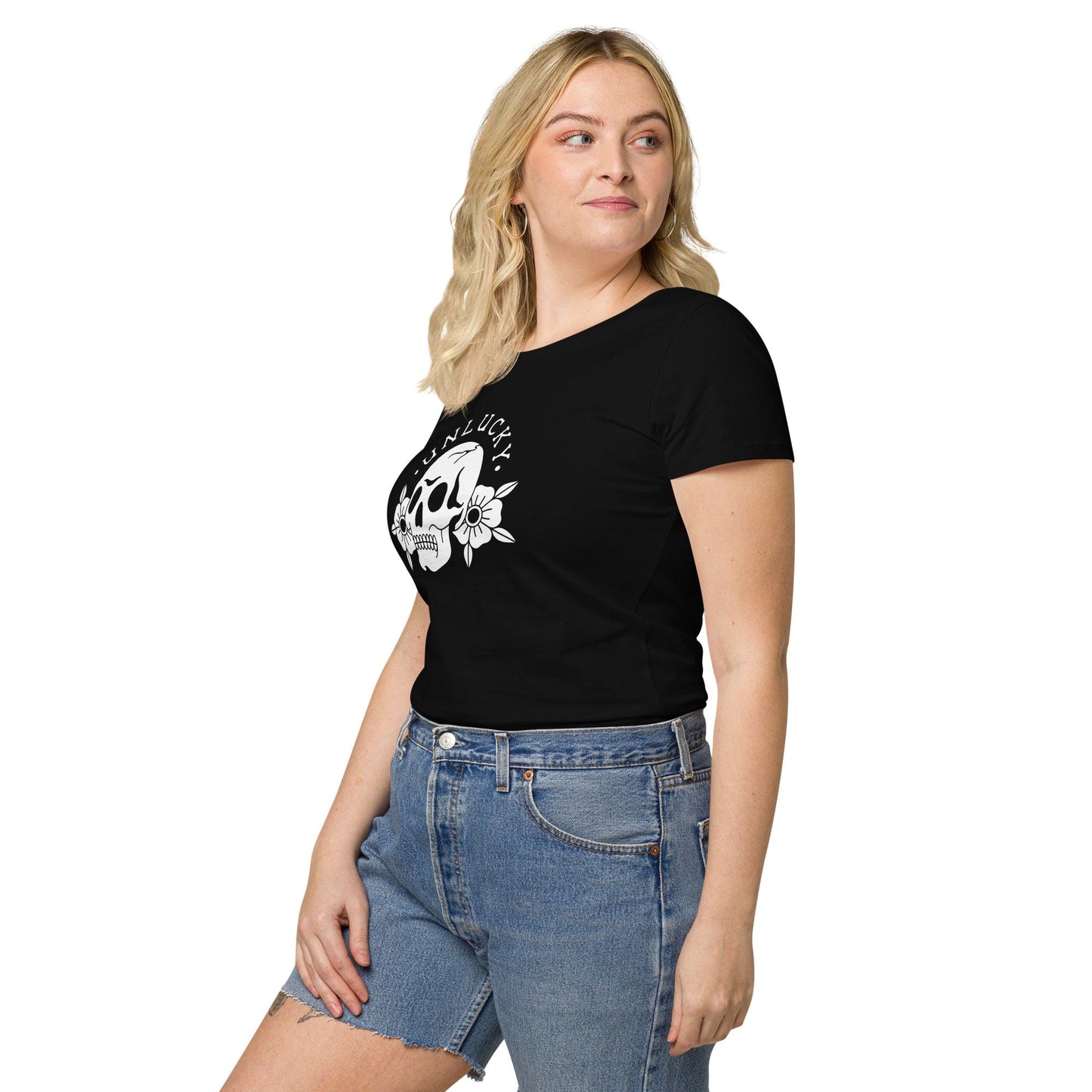 Women's t-shirt "UNLUCKY"