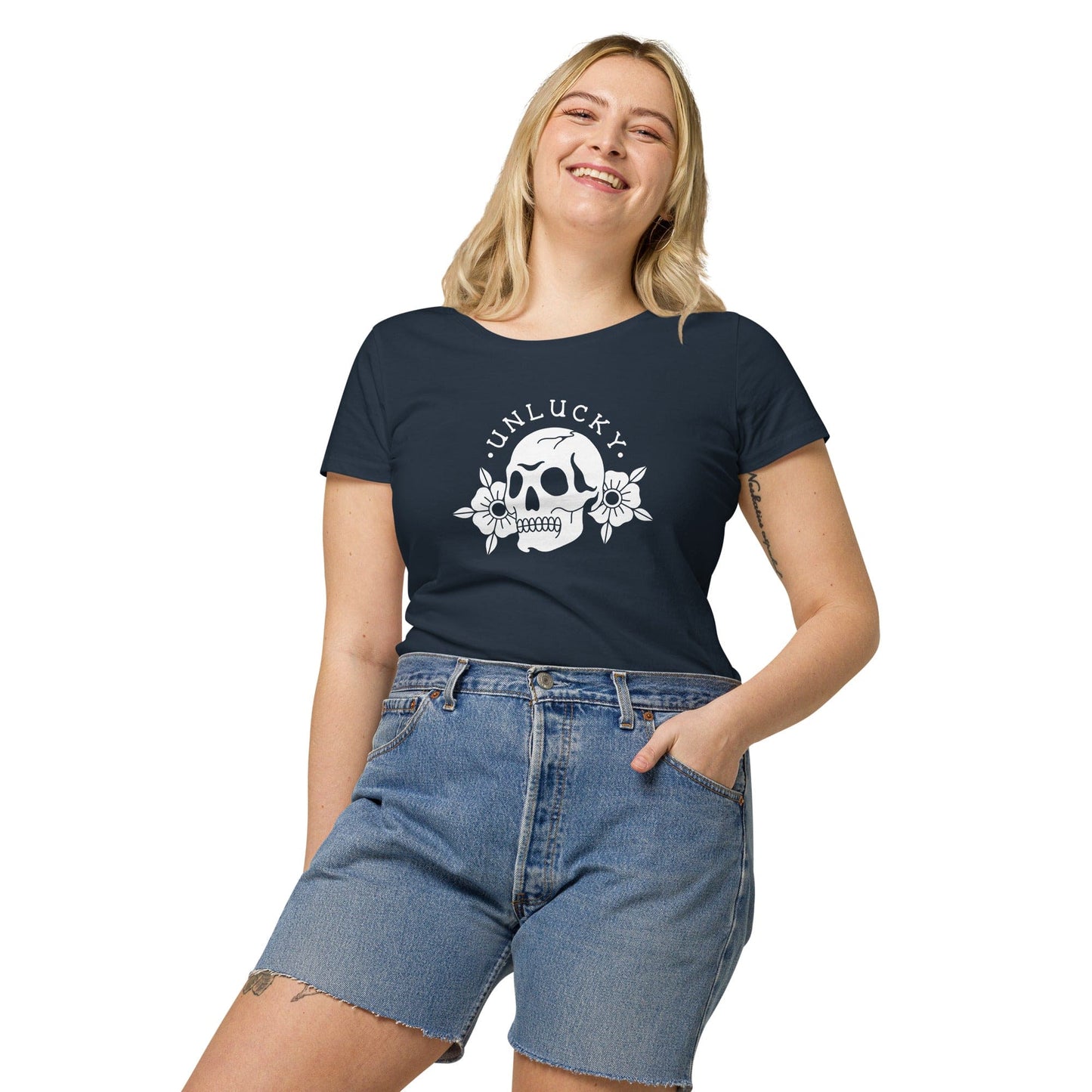 Women's t-shirt "UNLUCKY"
