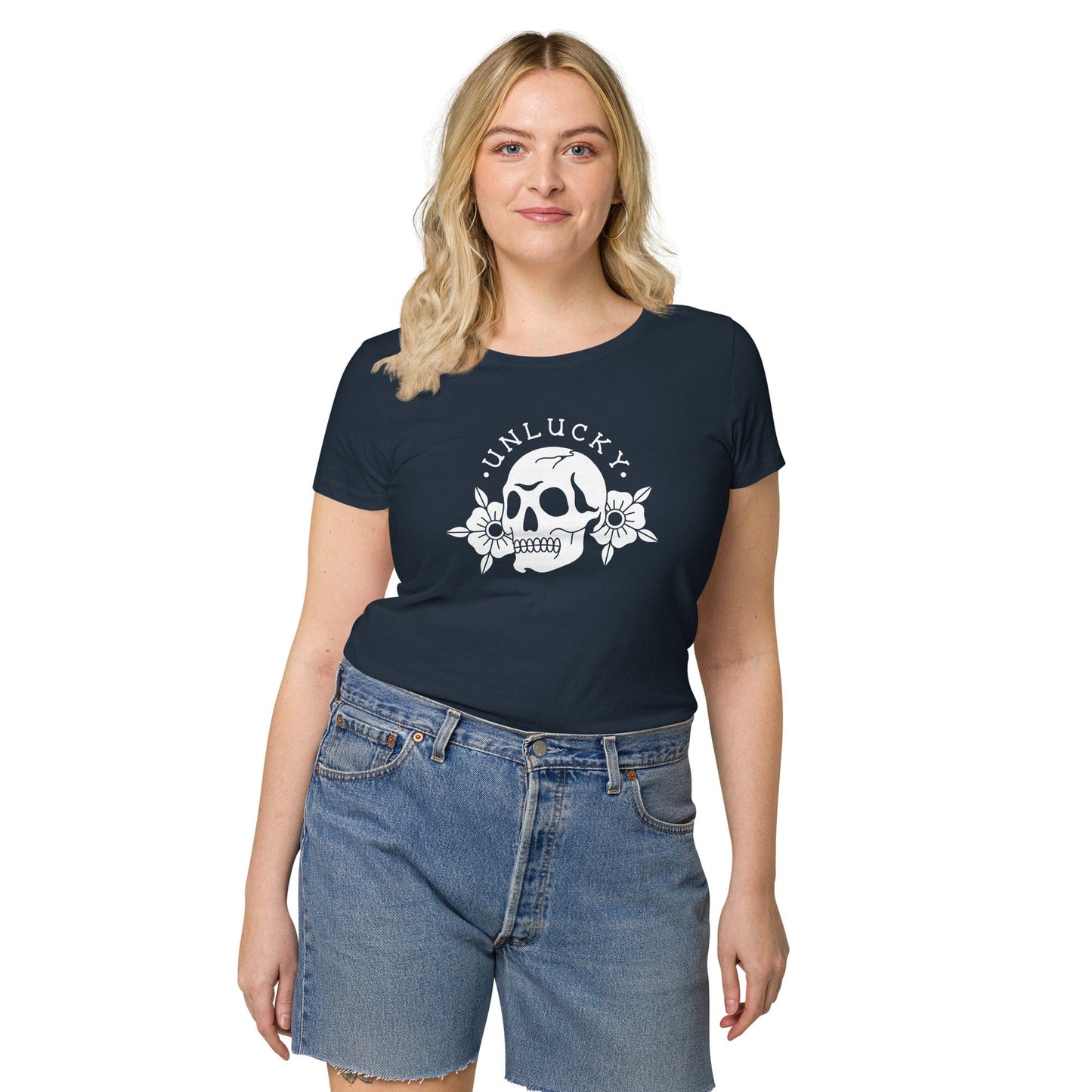 Women's t-shirt "UNLUCKY"