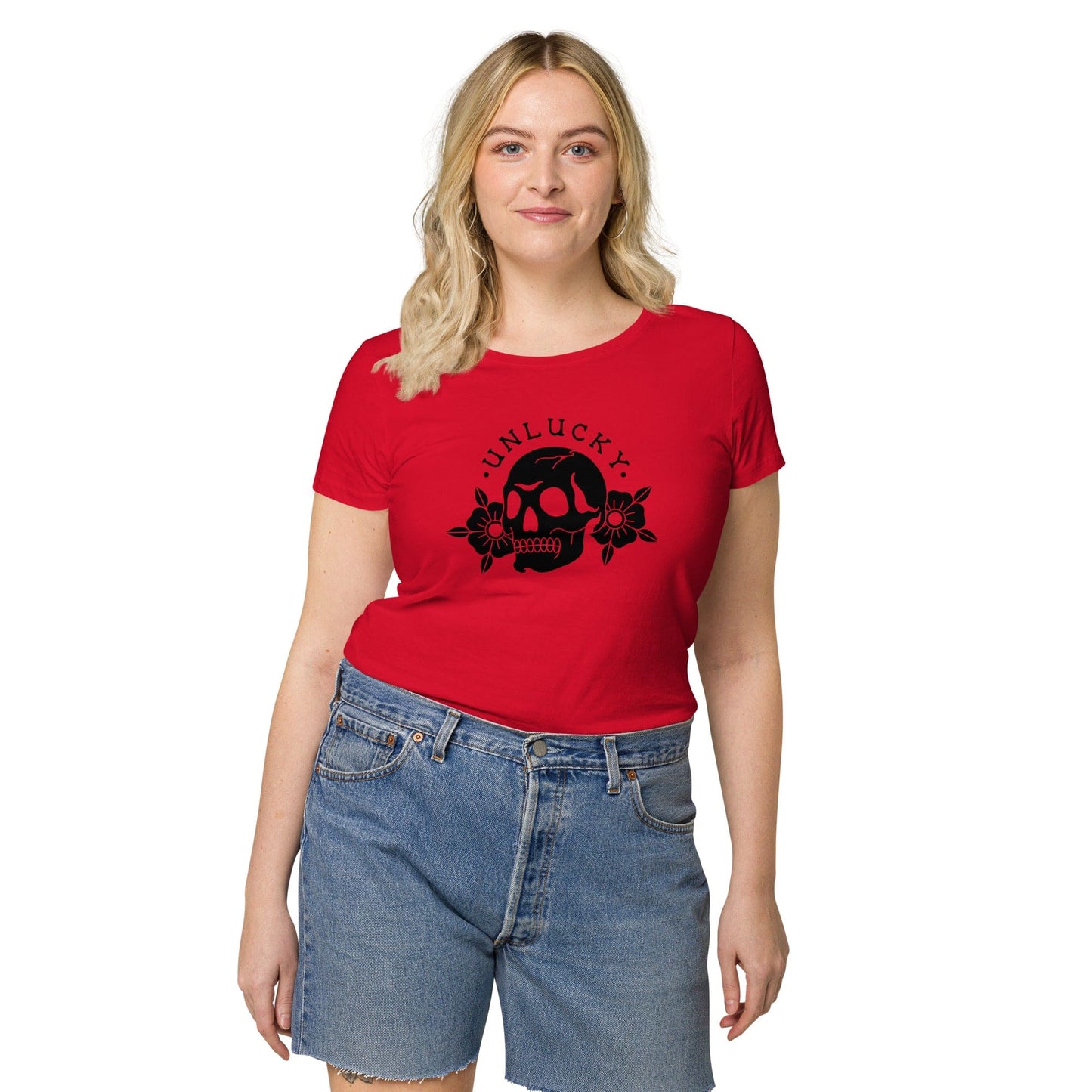 Women's t-shirt "UNLUCKY"