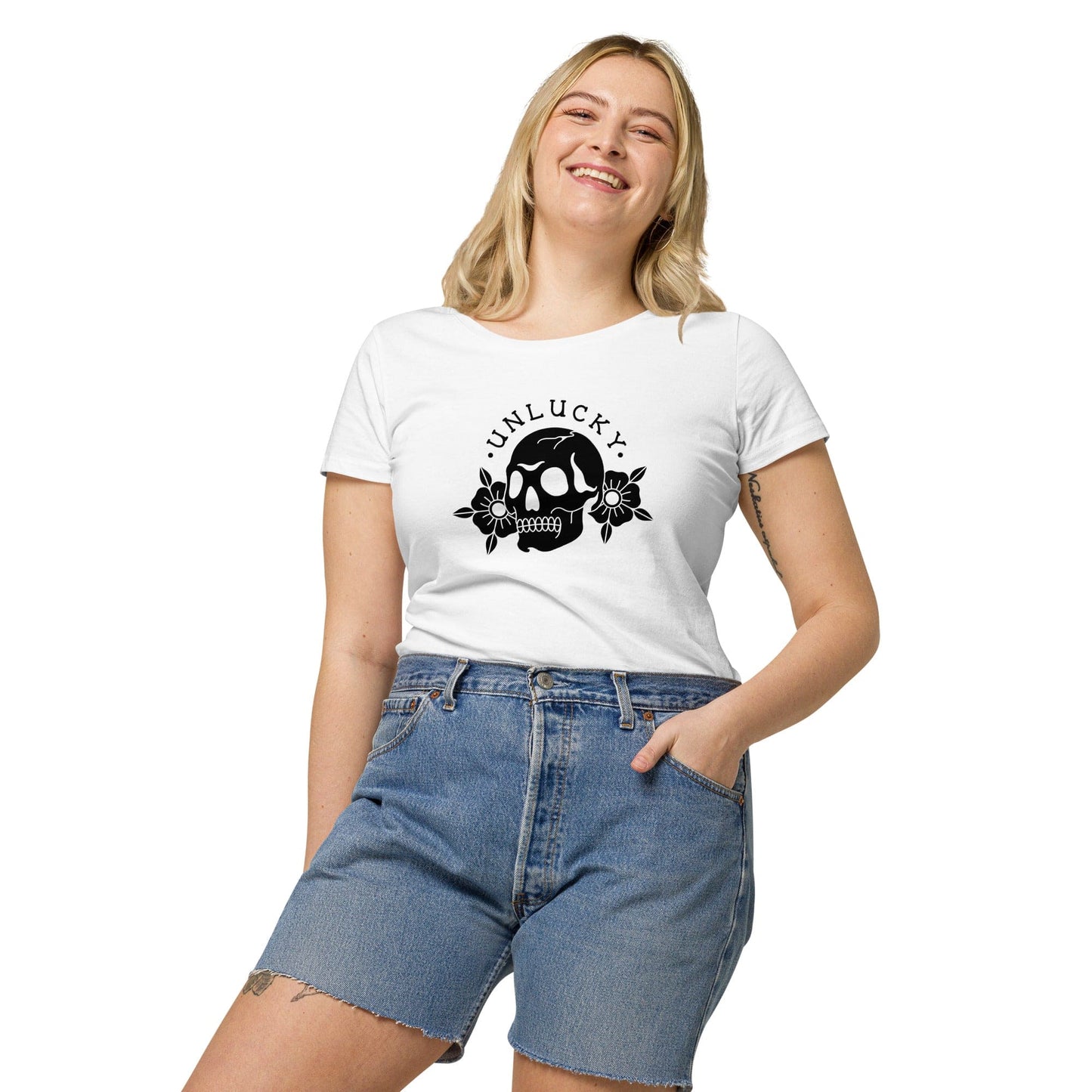 Women's t-shirt "UNLUCKY"