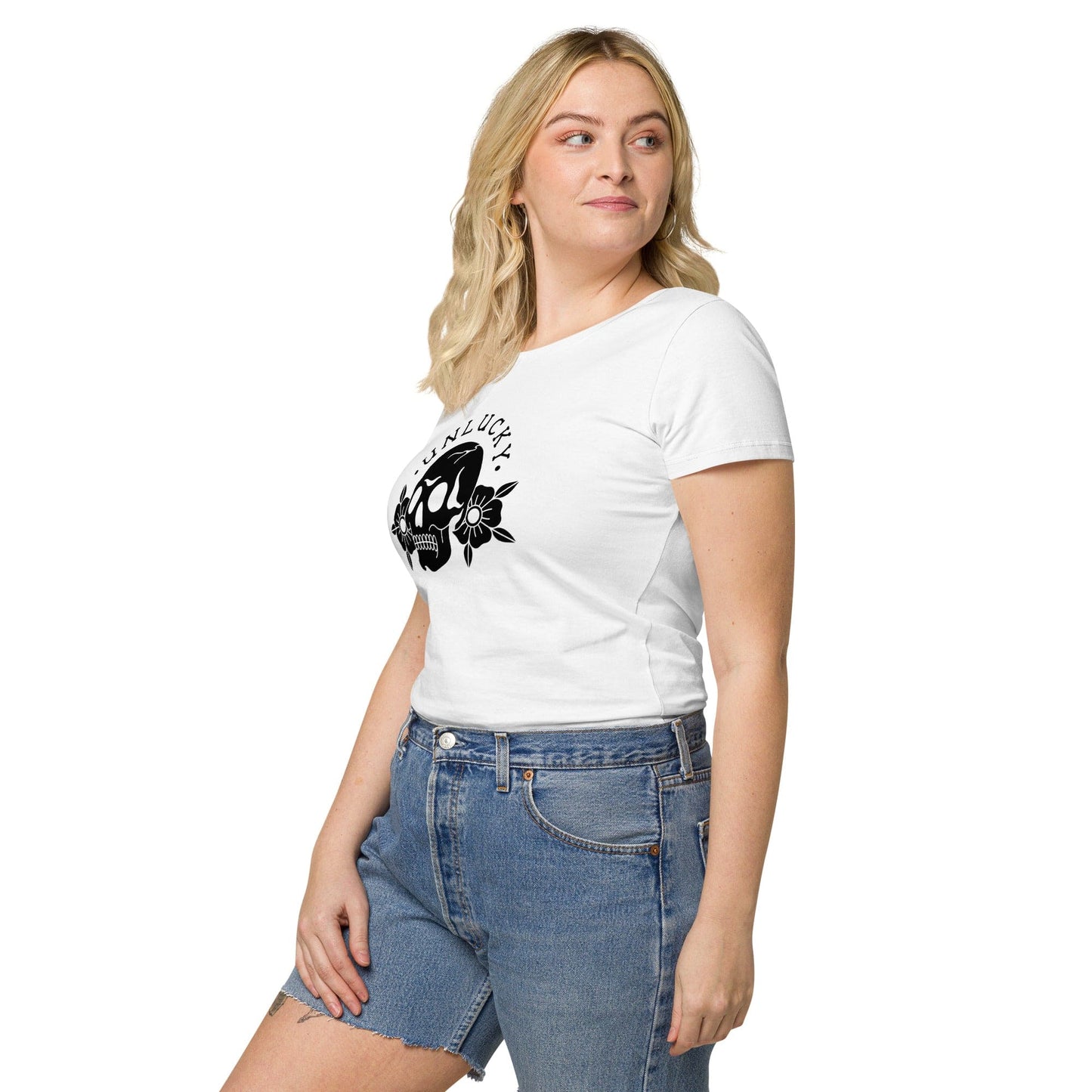 Women's t-shirt "UNLUCKY"
