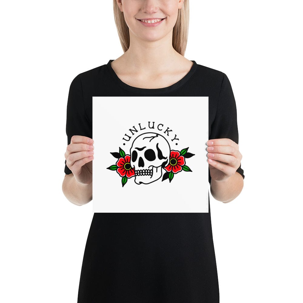 Póster "UNLUCKY"