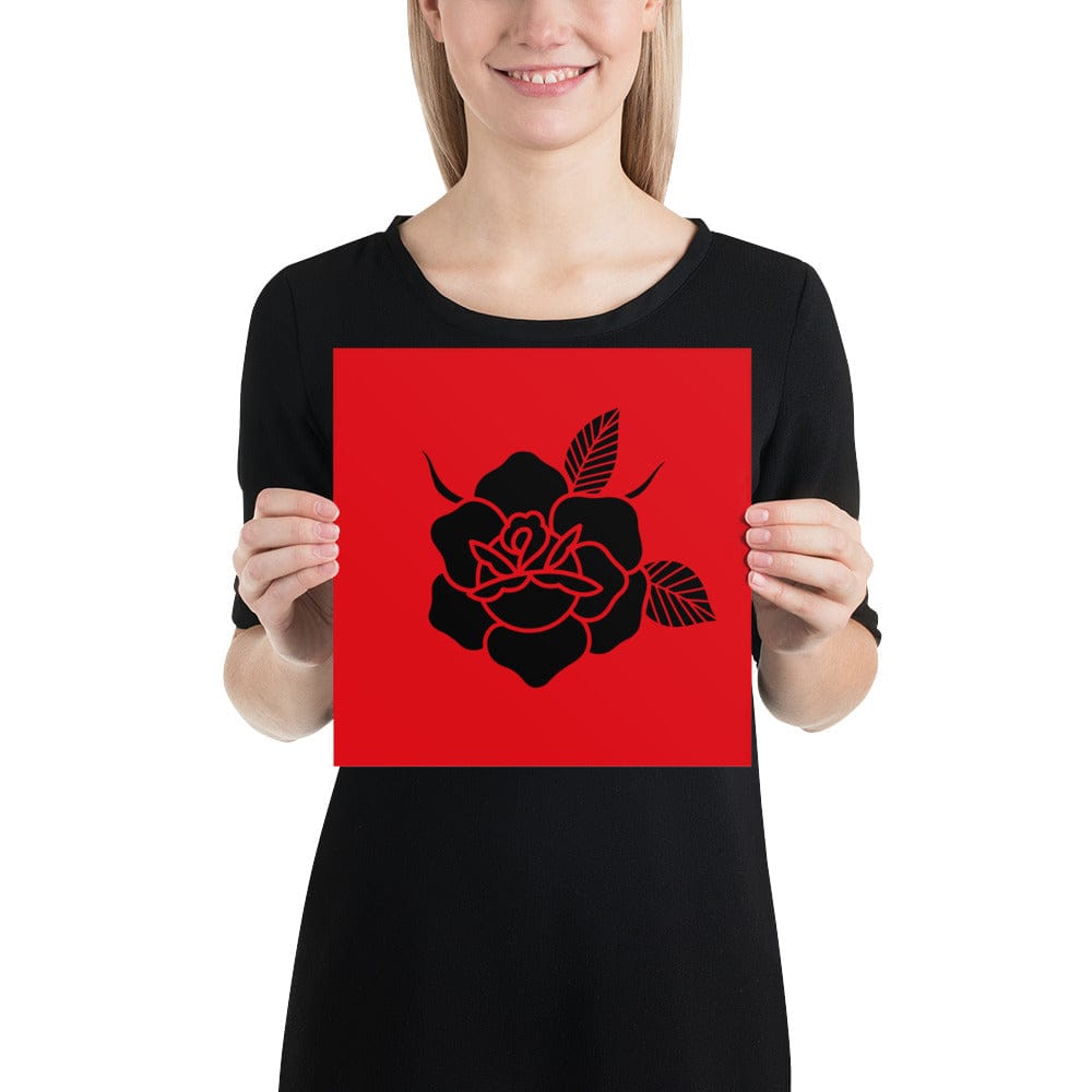 Póster "BLACK ROSE"