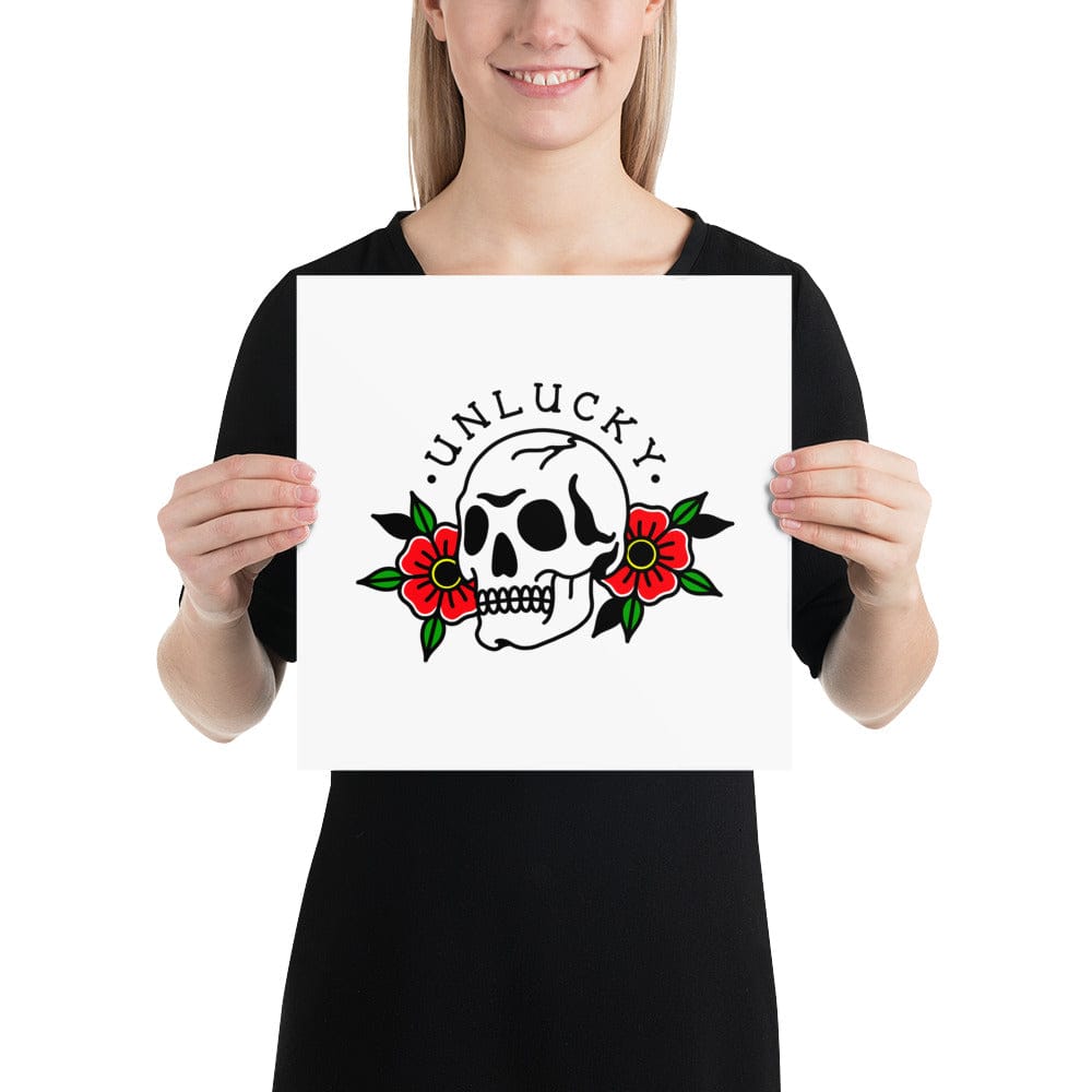 Póster "UNLUCKY"