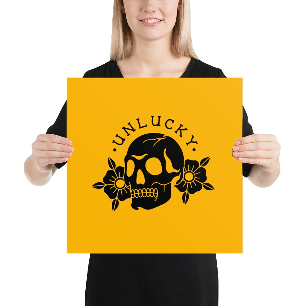 Póster "UNLUCKY"