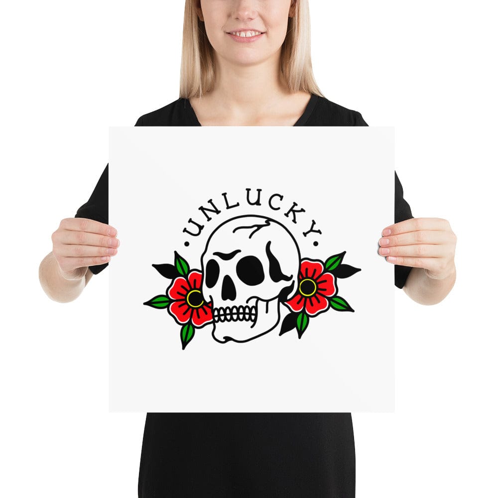 Póster "UNLUCKY"