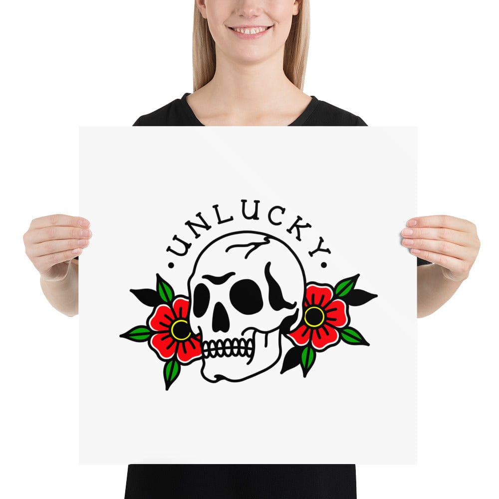 Póster "UNLUCKY"