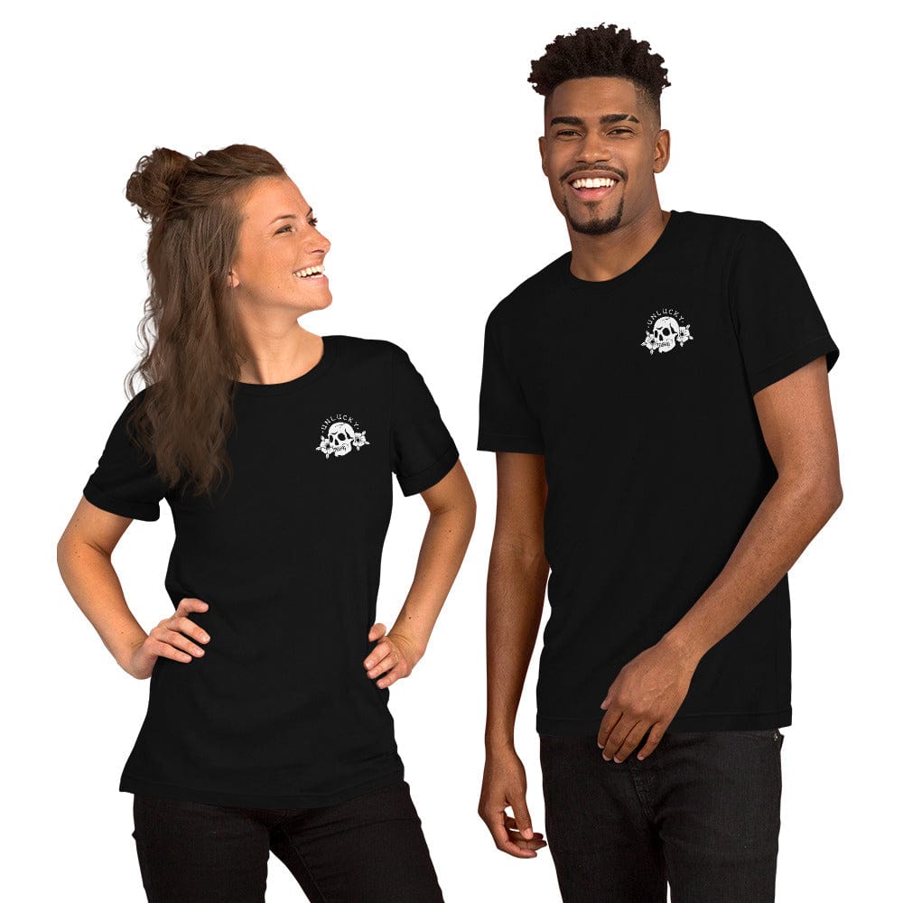 Unisex t-shirt "UNLUCKY"