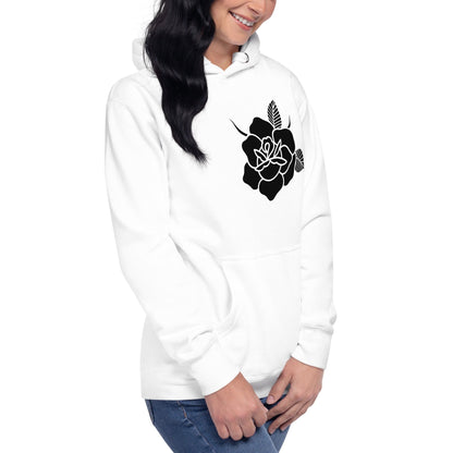 Women's Hoodie "BLACK ROSE"